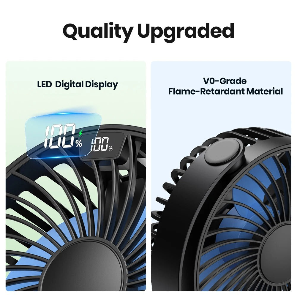 Wireless 360 ° Mini Fan - Flexible Companion for Every Occasion