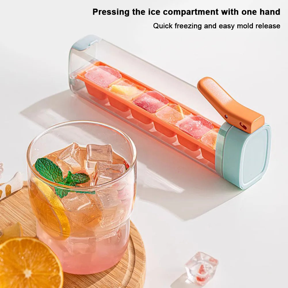Practical Ice Cube Mould with Pressure Function - Perfect for Cool Drinks