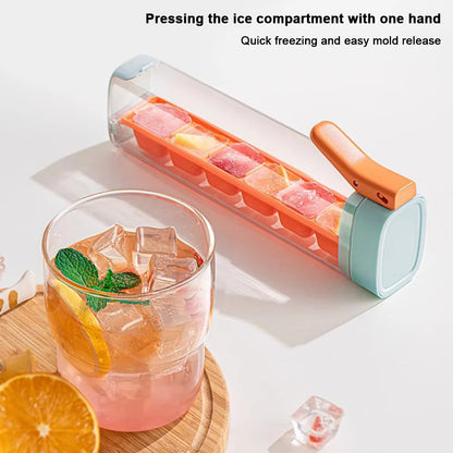 Practical Ice Cube Mould with Pressure Function - Perfect for Cool Drinks
