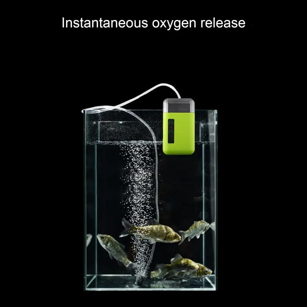 Portable Oxygen Pump for Anglers - More Oxygen for Better Catches