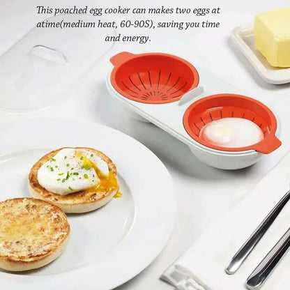 Practical Microwave Egg Cooker - Quick and Easy Preparation