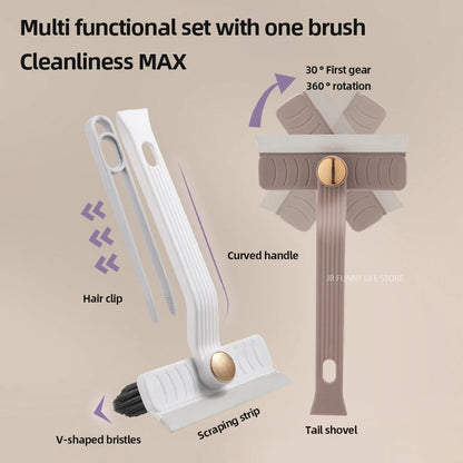 Rotatable Deep - Cleaning Brush