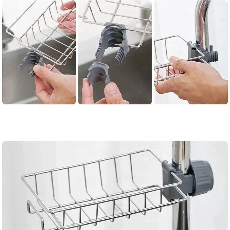 Multifunctional Sink Organiser Shelf - Practical and Stylish