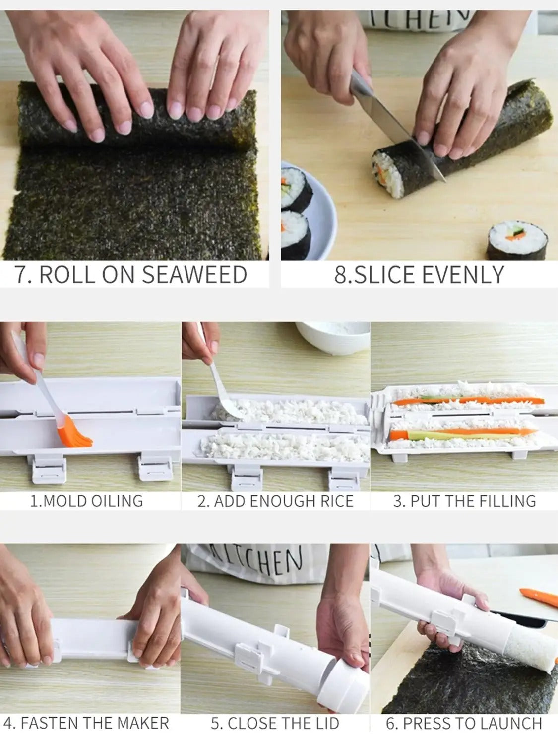 Sushimeister Set - Simple, Quick, Perfect