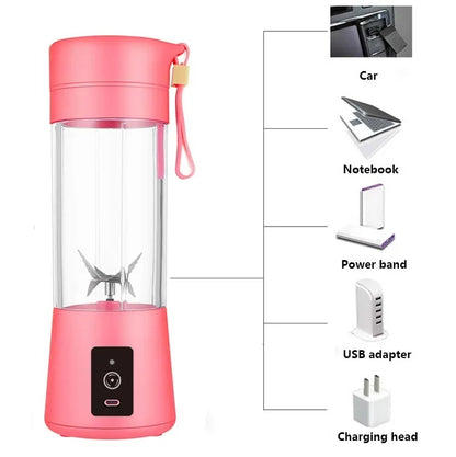 Portable Usb Juicer - Fresh Juice Anytime, Anywhere