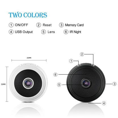 Compact Wifi Mini Camera with Magnetic Attachment
