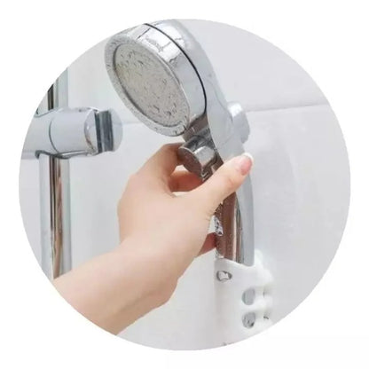 Flexishower - the Flexible Hands - Free Shower Head Holder for More Comfort