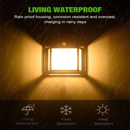Solar Wall Light with Motion Sensor
