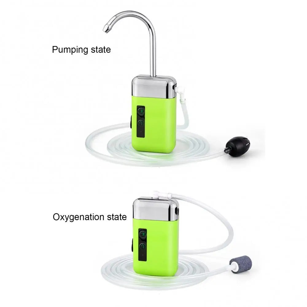 Portable Oxygen Pump for Anglers - More Oxygen for Better Catches