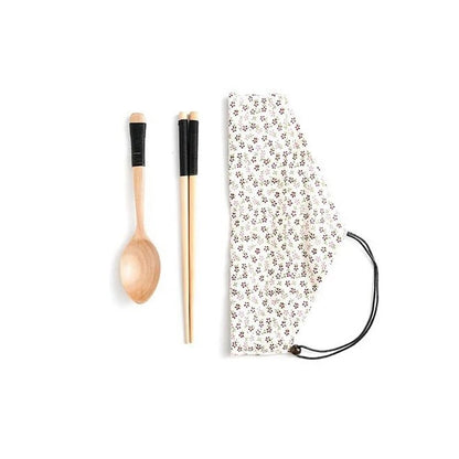 Sustainable Bamboo Cutlery Set - Portable, Stylish and Environmentally Friendly
