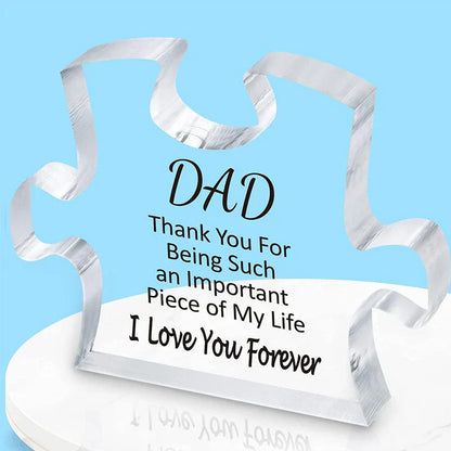 Acrylic Puzzle Decoration - Symbol of Solidarity