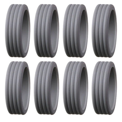 Silicone Protective Covers for Suitcase Castors - Protection & Noise Reduction
