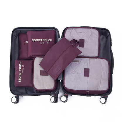 7 - Piece Travel Storage Bag Set