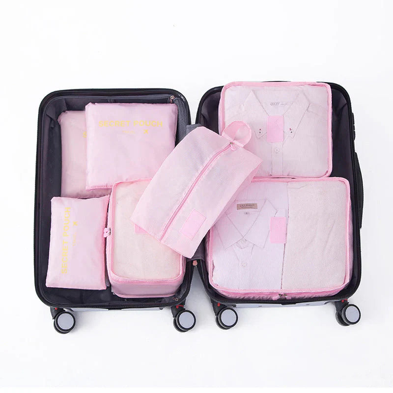 7 - Piece Travel Storage Bag Set